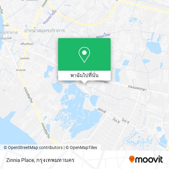 Zinnia Place แผนที่