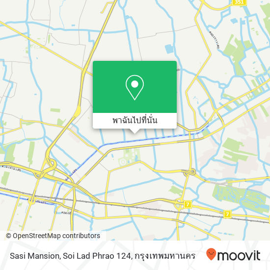 Sasi Mansion, Soi Lad Phrao 124 แผนที่