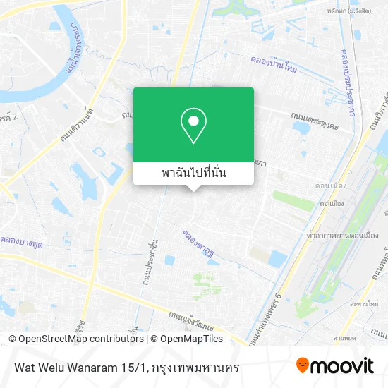 Wat Welu Wanaram 15/1 แผนที่