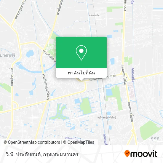 วี.พี. ประดับยนต์ แผนที่