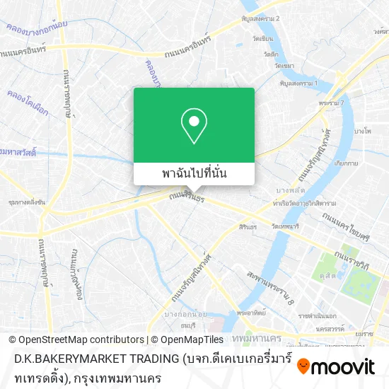 D.K.BAKERYMARKET TRADING (บจก.ดีเคเบเกอรี่มาร์ทเทรดดิ้ง) แผนที่