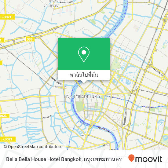 Bella Bella House Hotel Bangkok แผนที่