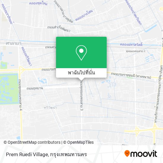 Prem Ruedi Village แผนที่