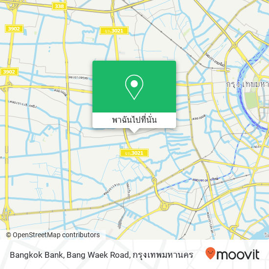 Bangkok Bank, Bang Waek Road แผนที่