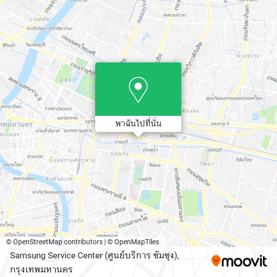 Samsung Service Center (ศูนย์บริการ ซัมซุง) แผนที่