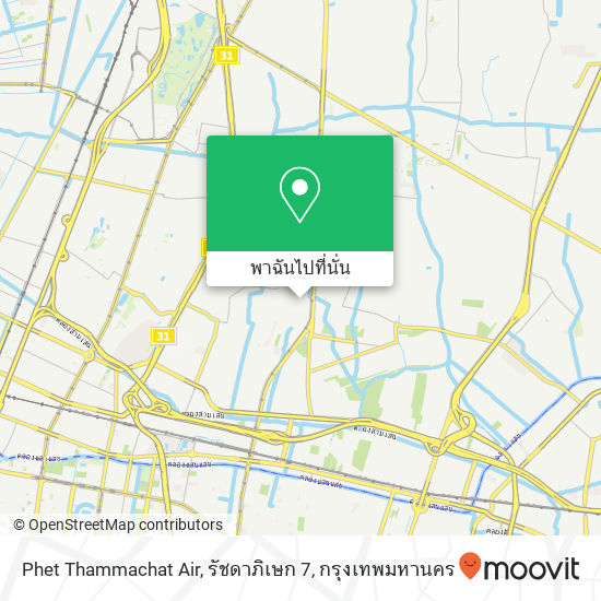 Phet Thammachat Air, รัชดาภิเษก 7 แผนที่