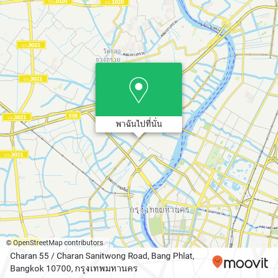 Charan 55 / Charan Sanitwong Road, Bang Phlat, Bangkok 10700 แผนที่