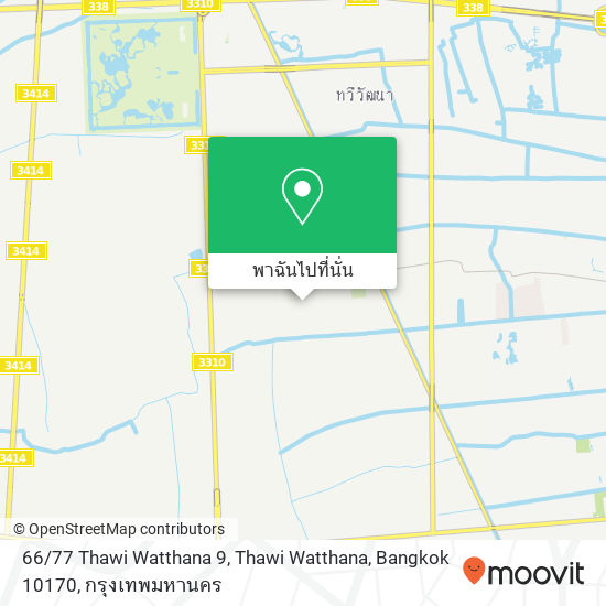 66 / 77 Thawi Watthana 9, Thawi Watthana, Bangkok 10170 แผนที่