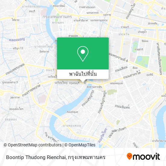 Boontip Thudong Rienchai แผนที่