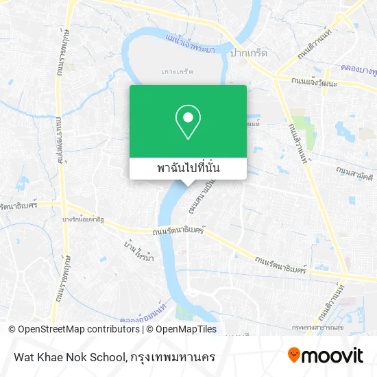 Wat Khae Nok School แผนที่