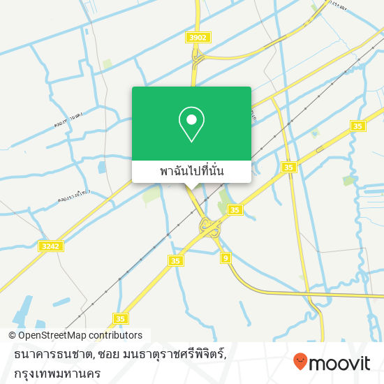 ธนาคารธนชาต, ซอย มนธาตุราชศรีพิจิตร์ แผนที่