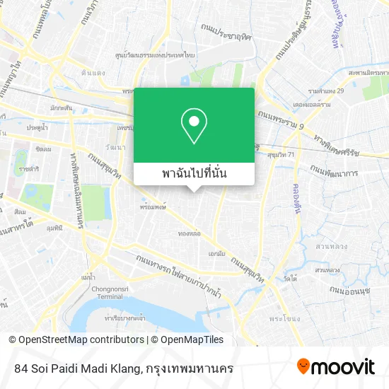84 Soi Paidi Madi Klang แผนที่