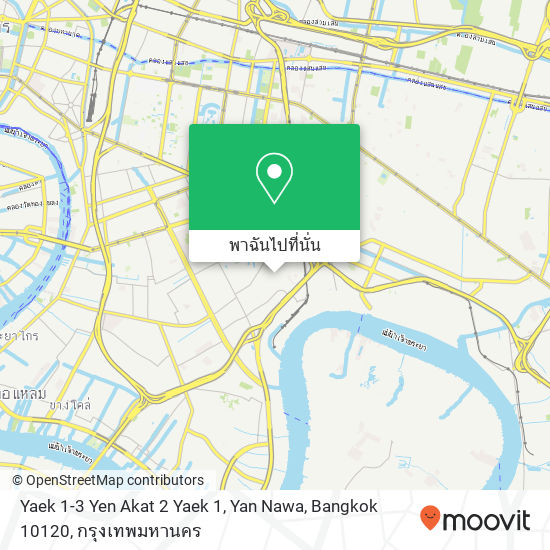 Yaek 1-3 Yen Akat 2 Yaek 1, Yan Nawa, Bangkok 10120 แผนที่