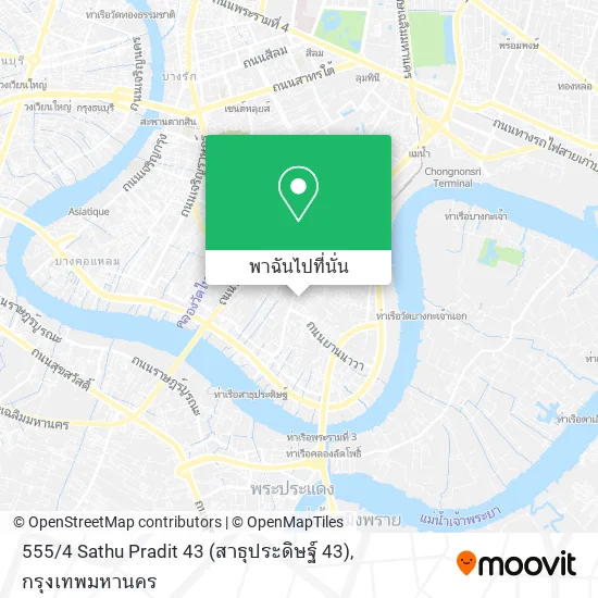 555 / 4 Sathu Pradit 43 (สาธุประดิษฐ์ 43) แผนที่