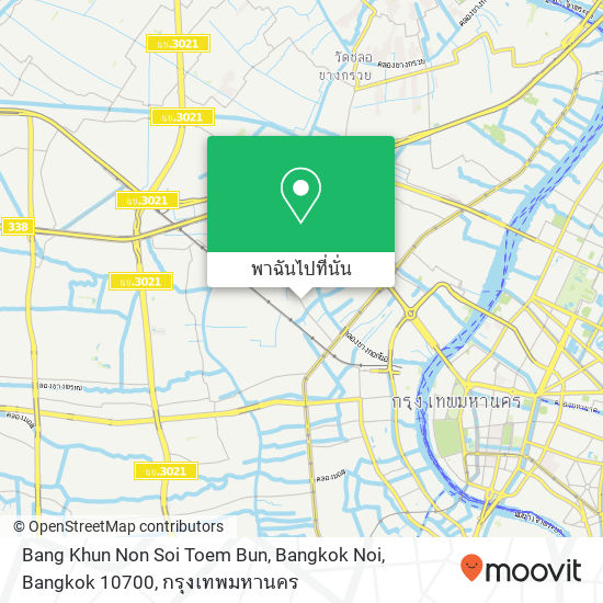 Bang Khun Non Soi Toem Bun, Bangkok Noi, Bangkok 10700 แผนที่