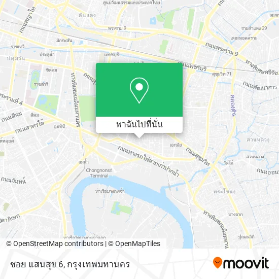 ซอย แสนสุข 6 แผนที่