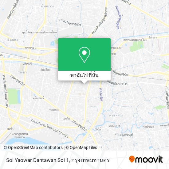 Soi Yaowar Dantawan Soi 1 แผนที่