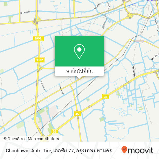 Chunhawat Auto Tire, เอกชัย 77 แผนที่