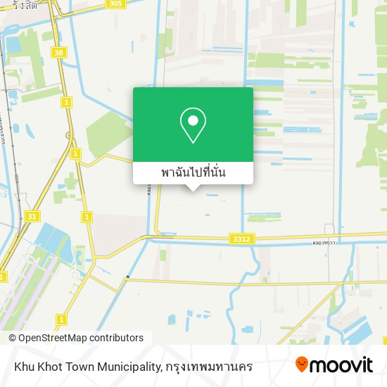 Khu Khot Town Municipality แผนที่