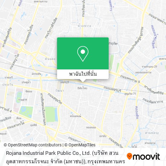Rojana Industrial Park Public Co., Ltd. (บริษัท สวนอุตสาหกรรมโรจนะ จำกัด (มหาชน)) แผนที่