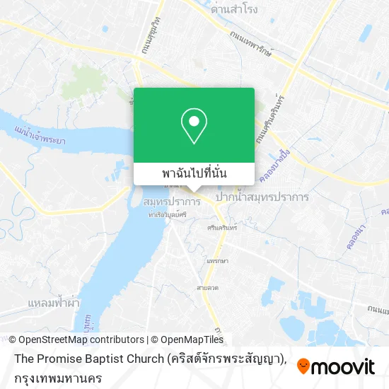 The Promise Baptist Church (คริสต์จักรพระสัญญา) แผนที่
