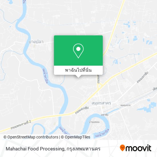 Mahachai Food Processing แผนที่