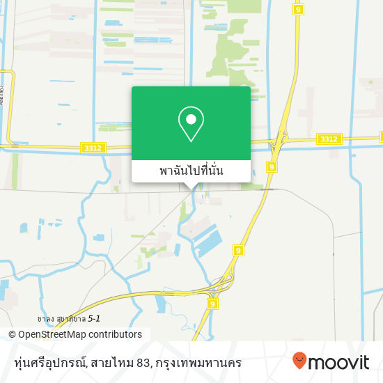 หุ่นศรีอุปกรณ์, สายไหม 83 แผนที่