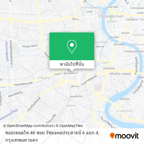 ซอยเทอดไท 46 ซอย รัชมงคลประสาธน์ 6 แยก 4 แผนที่