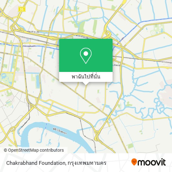 Chakrabhand Foundation แผนที่