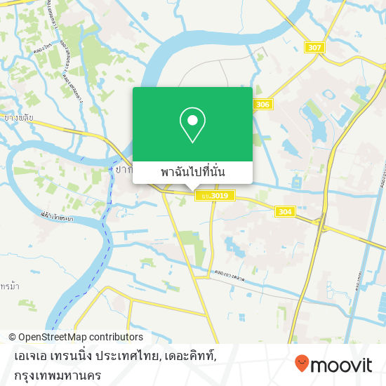 เอเจเอ เทรนนิ่ง ประเทศไทย, เดอะคิทท์ แผนที่