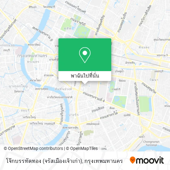 โจ๊กบรรทัดทอง (จรัสเมืองเจ้าเก่า) แผนที่