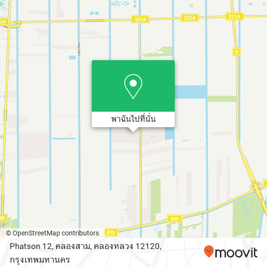 Phatson 12, คลองสาม, คลองหลวง 12120 แผนที่