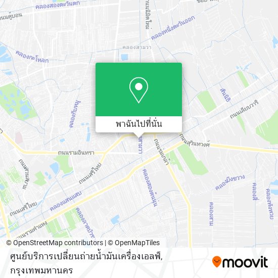 ศูนย์บริการเปลี่ยนถ่ายน้ำมันเครื่องเอลฟ์ แผนที่