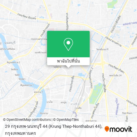 29 กรุงเทพ-นนทบุรี 44 (Krung Thep-Nonthaburi 44) แผนที่