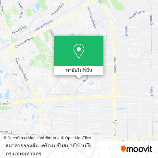 ธนาคารออมสิน-เครื่องปรับสมุดอัตโนมัติ แผนที่