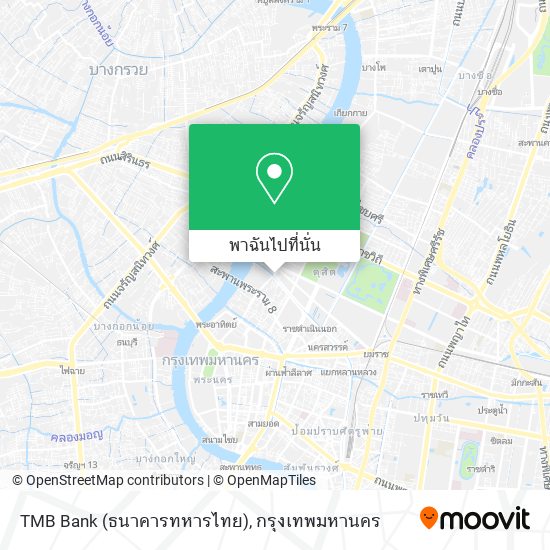 TMB Bank (ธนาคารทหารไทย) แผนที่