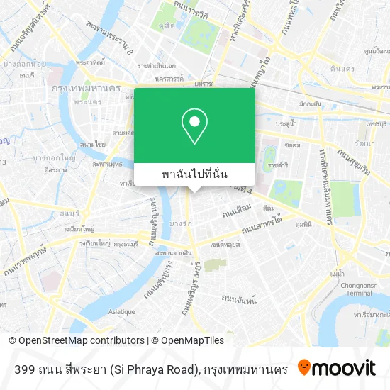 399 ถนน สี่พระยา (Si Phraya Road) แผนที่