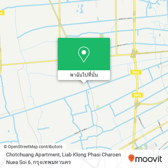 Chotchuang Apartment, Liab Klong Phasi Charoen Nuea Soi 6 แผนที่