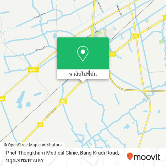 Phet Thongkham Medical Clinic, Bang Kradi Road แผนที่