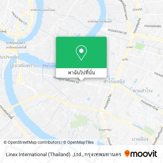 Linex International (Thailand) .,Ltd. แผนที่