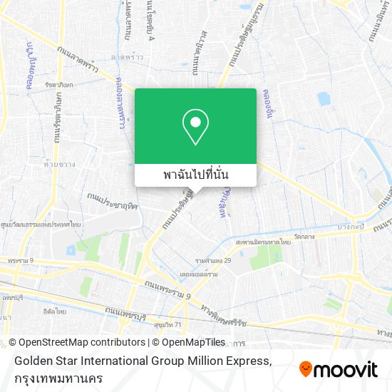 Golden Star International Group Million Express แผนที่