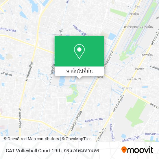 CAT Volleyball Court 19th แผนที่