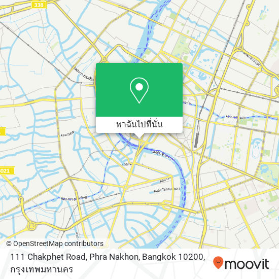 111 Chakphet Road, Phra Nakhon, Bangkok 10200 แผนที่