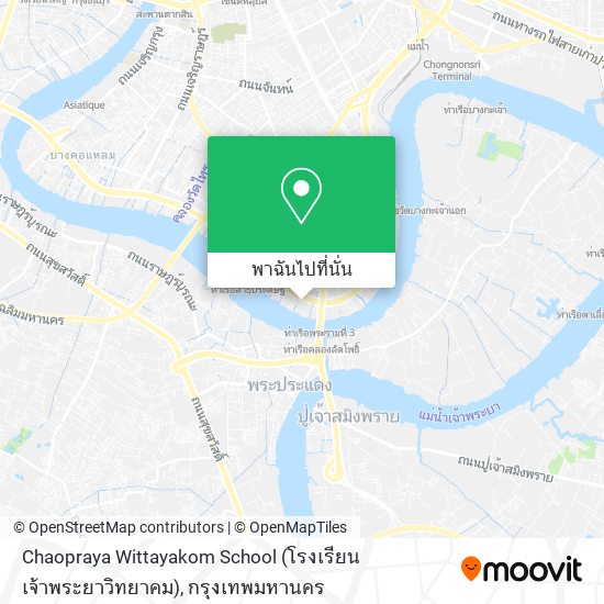 Chaopraya Wittayakom School (โรงเรียนเจ้าพระยาวิทยาคม) แผนที่