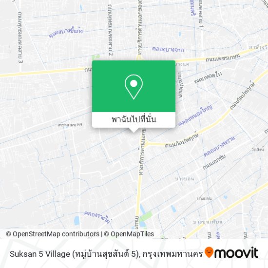 Suksan 5 Village (หมู่บ้านสุขสันต์ 5) แผนที่