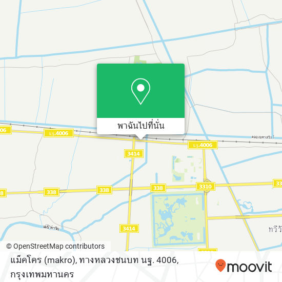 แม็คโคร (makro), ทางหลวงชนบท นฐ. 4006 แผนที่