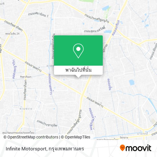 Infinite Motorsport แผนที่