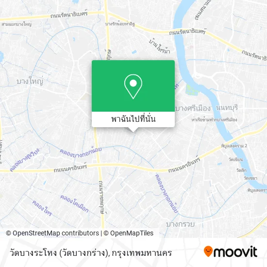 วัดบางระโหง (วัดบางกร่าง) แผนที่