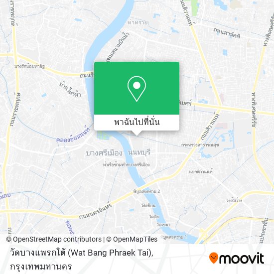 วัดบางแพรกใต้ (Wat Bang Phraek Tai) แผนที่