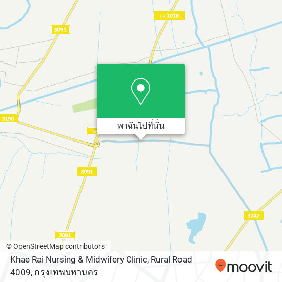 Khae Rai Nursing & Midwifery Clinic, Rural Road 4009 แผนที่